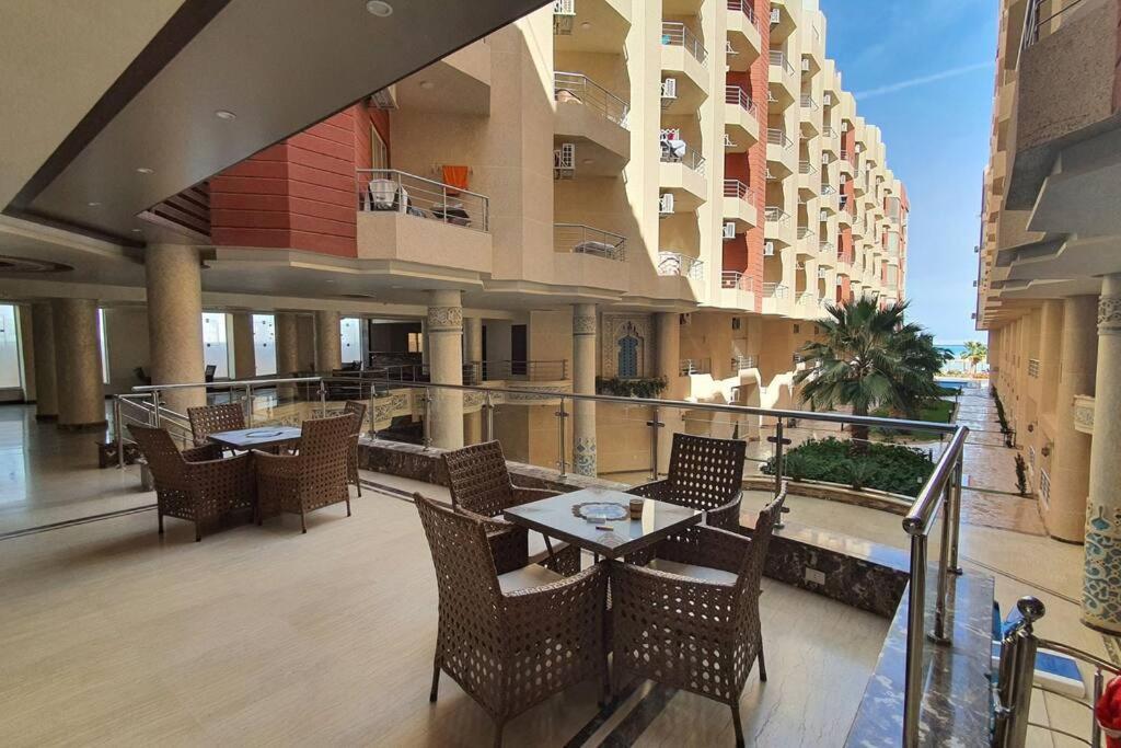 Casablanca Beach Direct Sea View Tow Bedroom Apartment Hurghada Exterior foto