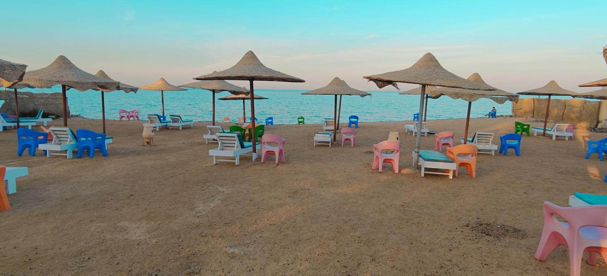 Casablanca Beach Direct Sea View Tow Bedroom Apartment Hurghada Quarto foto